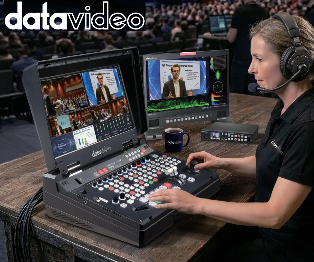DataVideo na IBC 2026 – premiera SE-4500 i HS-1400