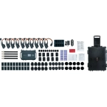 Hollyland Solidcom C1 Pro Roaming Hub 10S – Bezprzewodowy system interkomowy Full-Duplex z 10 słuchawkami jednousznymi (V-Mount, 1.9 GHz)
