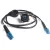 TFS BullsEye Duo Chassis Connector w Patch Cable - 2 LC Breakout. Złącze montażowe