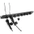 TFS BullsEye Duo Chassis Connector w Patch Cable - 2 LC Breakout. Złącze montażowe