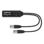 Turtle AV 2CH XLR OUT – 2-kanałowy adapter Dante do wyjścia XLR z regulacją wzmocnienia