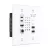 Turtle AV Chazy 4K Wall Plate TX – Ścienny enkoder Dante AV-A 4K60 HDMI/USB-C, PoE