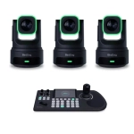 BirdDog X4E Ultra Combo – Zestaw 3 kamer PTZ X4E Ultra z kontrolerem KBD