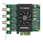 Magewell Pro Capture Quad SDI | Czterokanałowa karta PCIe przechwytująca HD