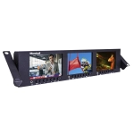 Marshall ML-503 Potrójny 5" monitor LCD, montaż w racku 2RU, HDMI i 3G-SDI
