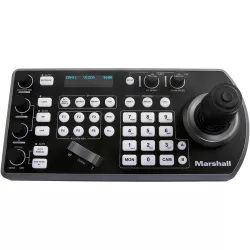 Marshall Electronics VS-PTC-IP | PTZ IP Camera Controller with Joystick, Zoom Rocker & Control Dials