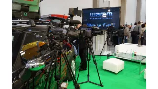 Stoisko WAMM Video Solutions podczas targów Film Video Foto 2012